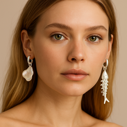 Ocean Magic Sterling Silver Earring