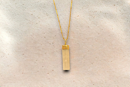 Ice Crystal Gold Beaded Necklace - Soulstice